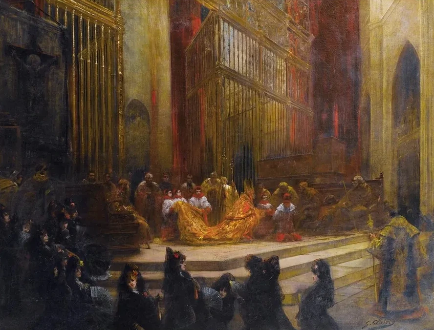 El Gantes Dans Une Glise Espagnole
