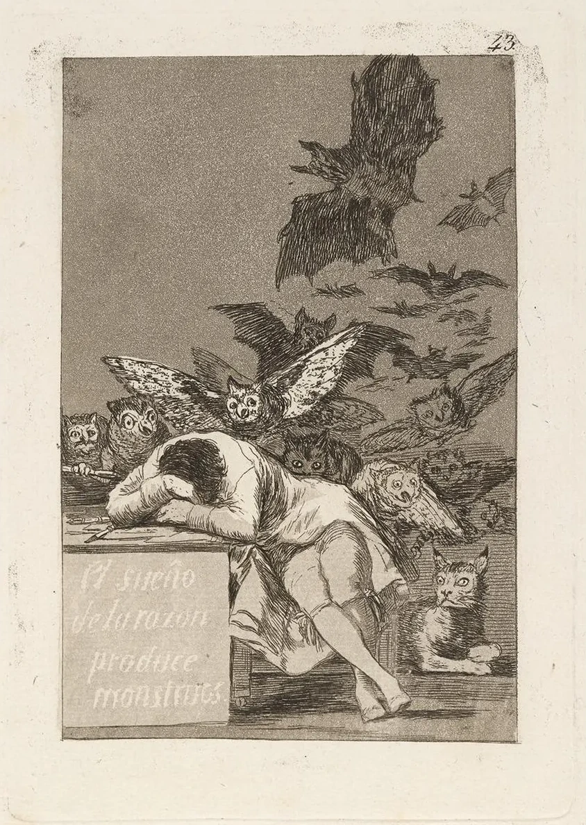 El Sue O de la Razon Produce Monstruos. (the Sleep of Reason Produces Monsters.)