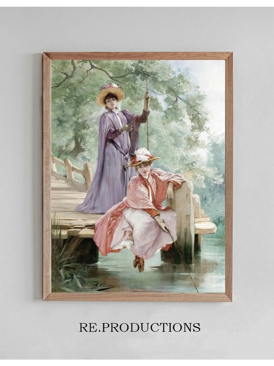 Elegant Ladies Fishing