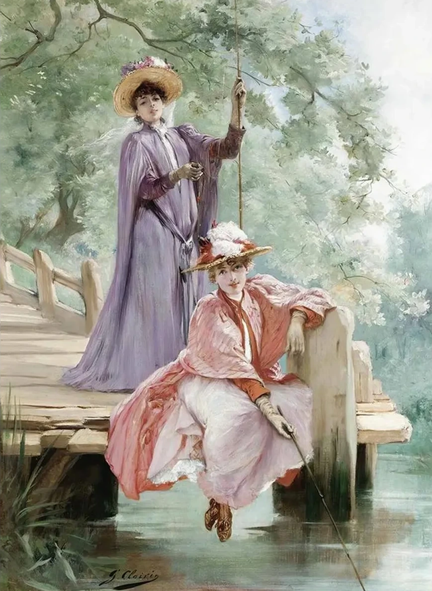 Elegant Ladies Fishing