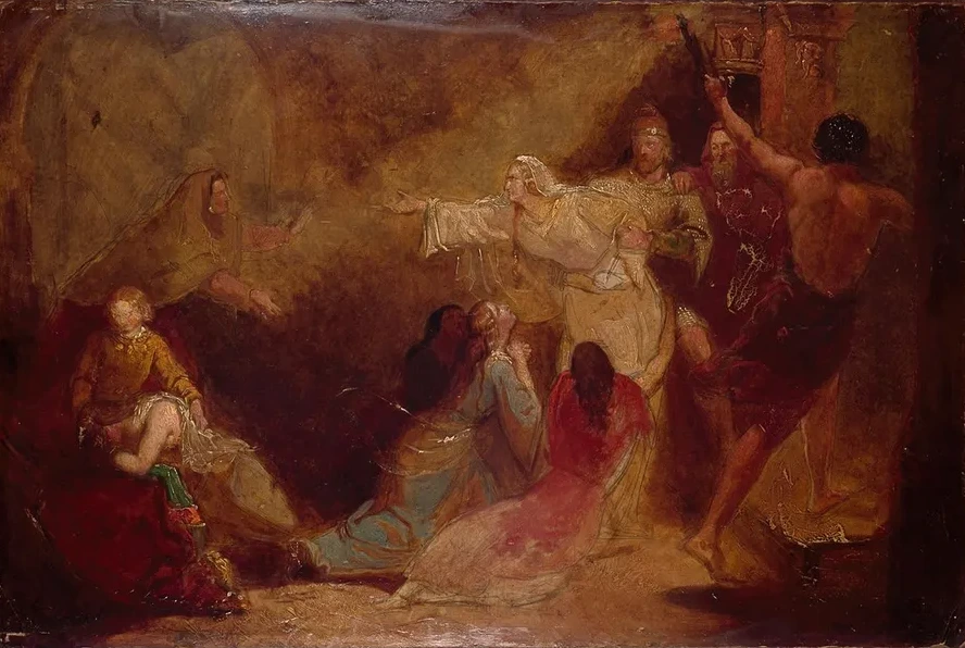 Elgiva Seized by Order of Archbishop Odo