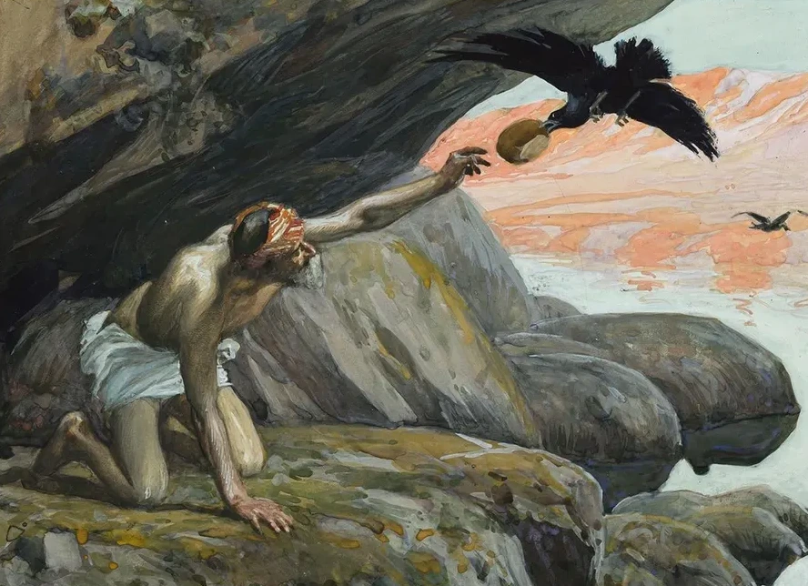 Elijah Fed by the Ravens