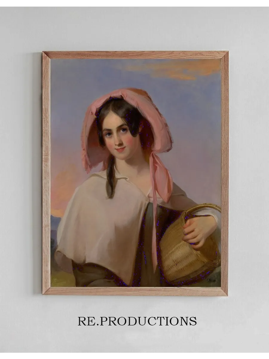 Elizabeth Cook (Mrs. Benjamin Franklin Bache) as The CountryGirl