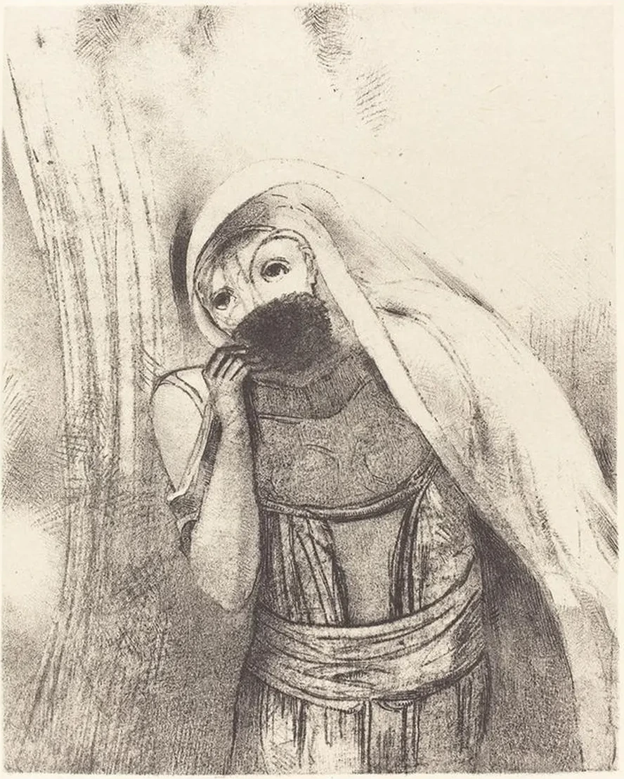 Elle Tire de Sa Poitrine Une Eponge Toute Noire, la Couvre de Baisers (she Draws from Her Bosom a Sponge, Perf