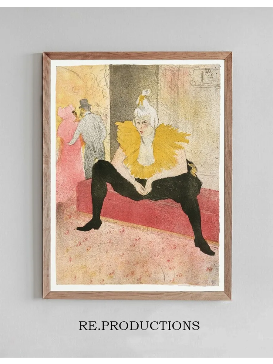 Elles, The Seated Clown, Mlle Cha - u - Ka - o