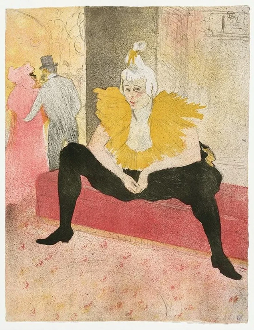 Elles, The Seated Clown, Mlle Cha - u - Ka - o