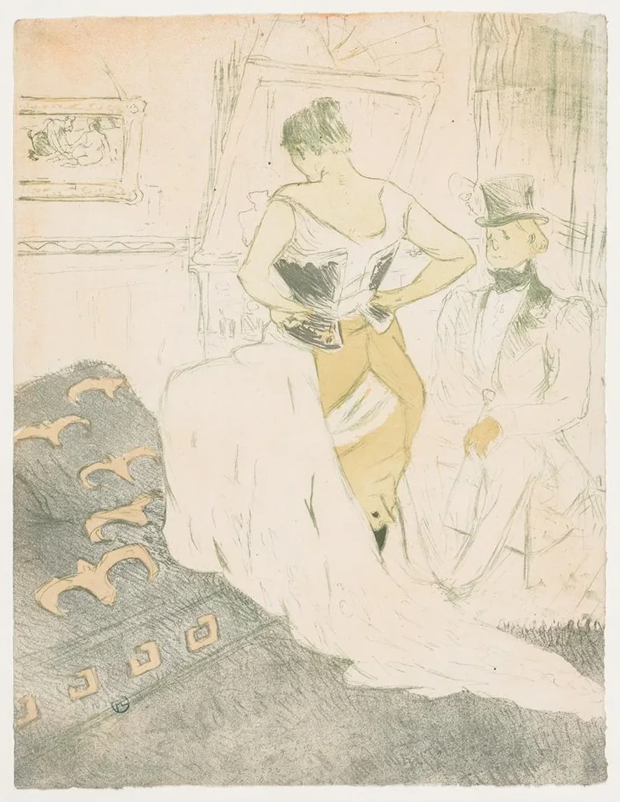 Elles, Woman In A Corset