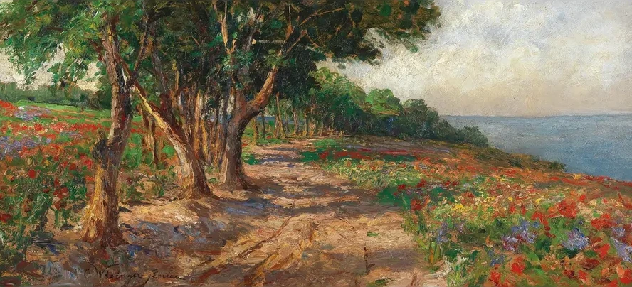 Elm - Lined Promenade in Euxinograd