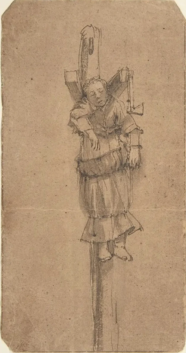 Elsje Christiaens Hanging on a Gibbet