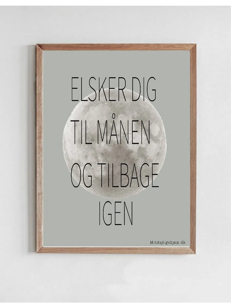 Elsker Dig Til M Nen Og Tilbage Igen - Gr