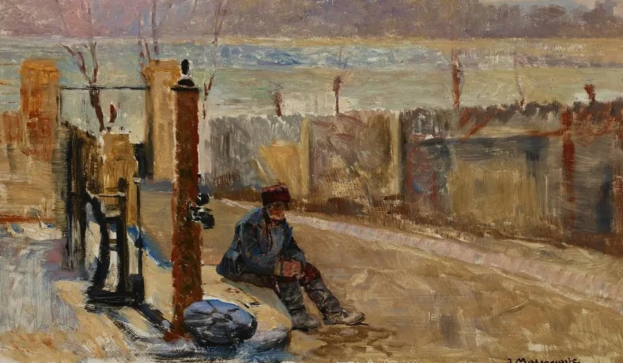 Embankments of the Vistula
