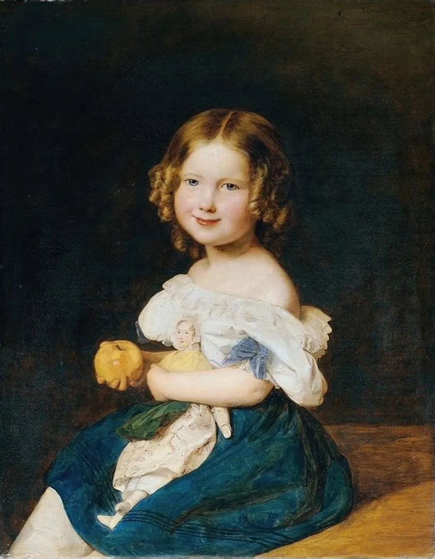 Emilie Werner, the Daughter of the Married Couple Johann and Magdalena Werner