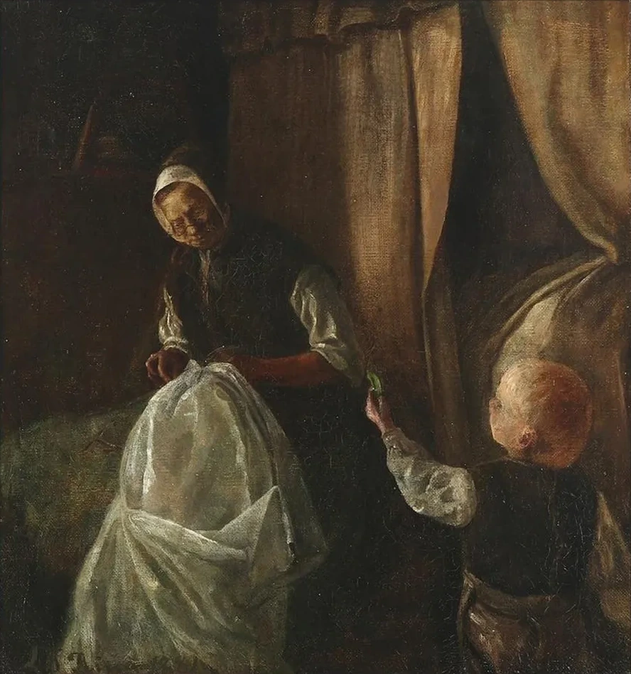 En Dreng R Kker Sin Bedstemor En Green Rt