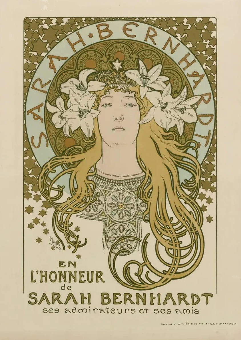 En L Honneur de Sarah Bernhardt Ses Admirateurs et Ses Amis