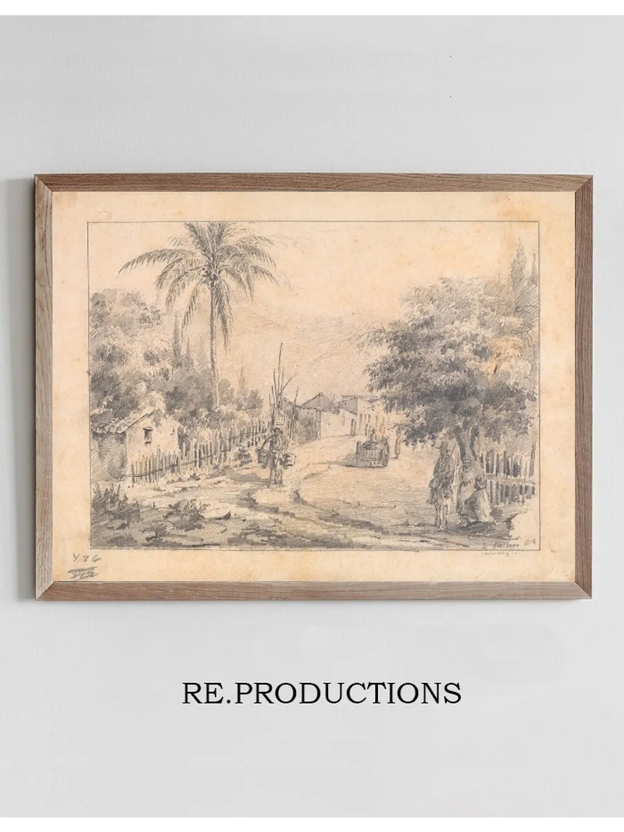 En Landsbygade, Venezuela Caracas 1853