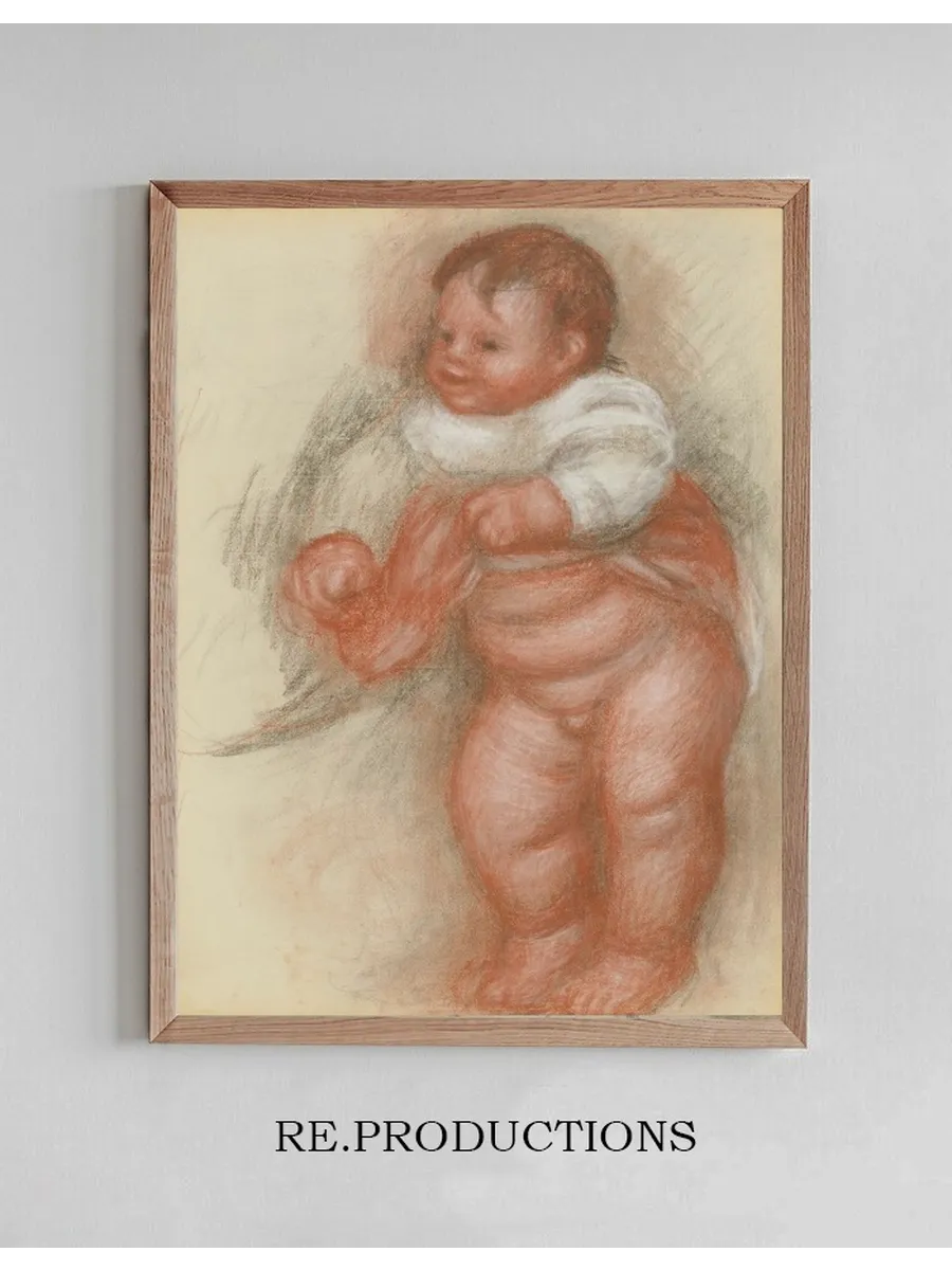 Enfant Nu Debout