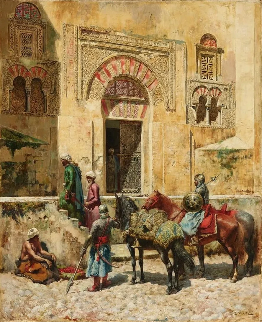 Entering the Mosque