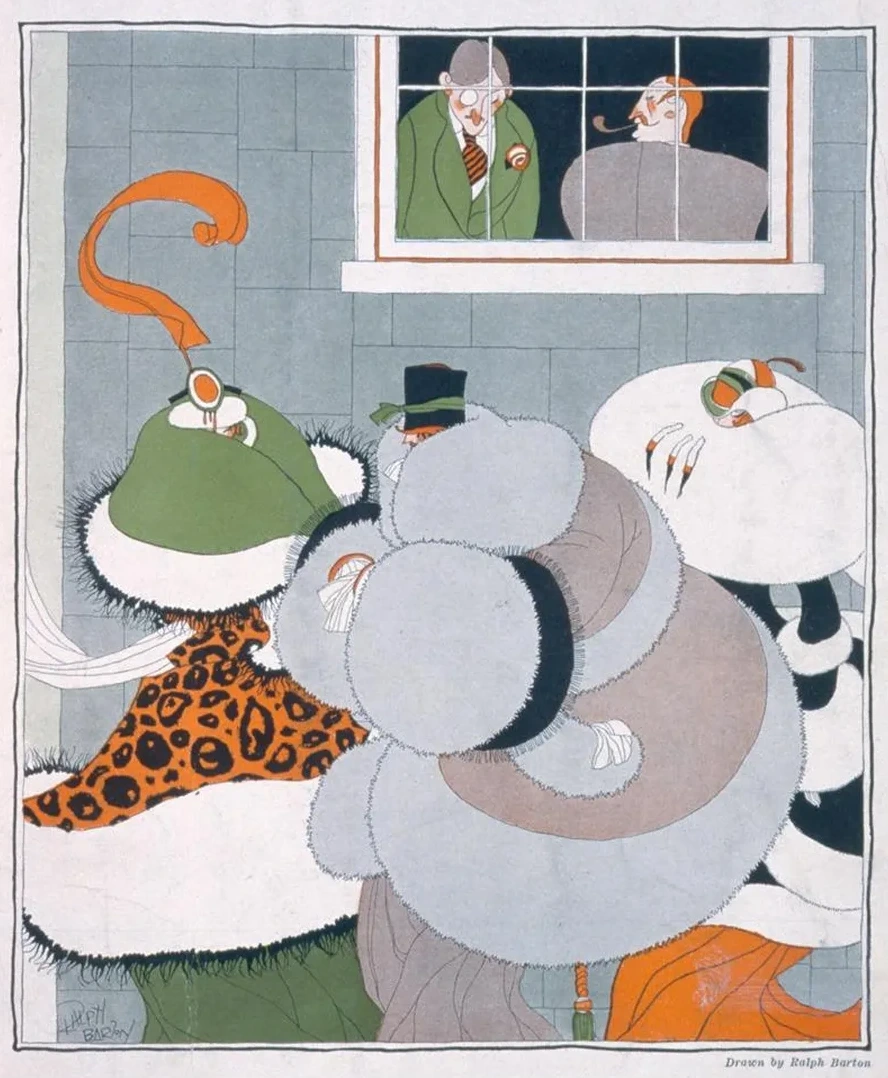 Enthusiastic New Yorker Why, Sir, All Our Women Are Beautiful Here in America. I Defy You to Find a Really Ugl