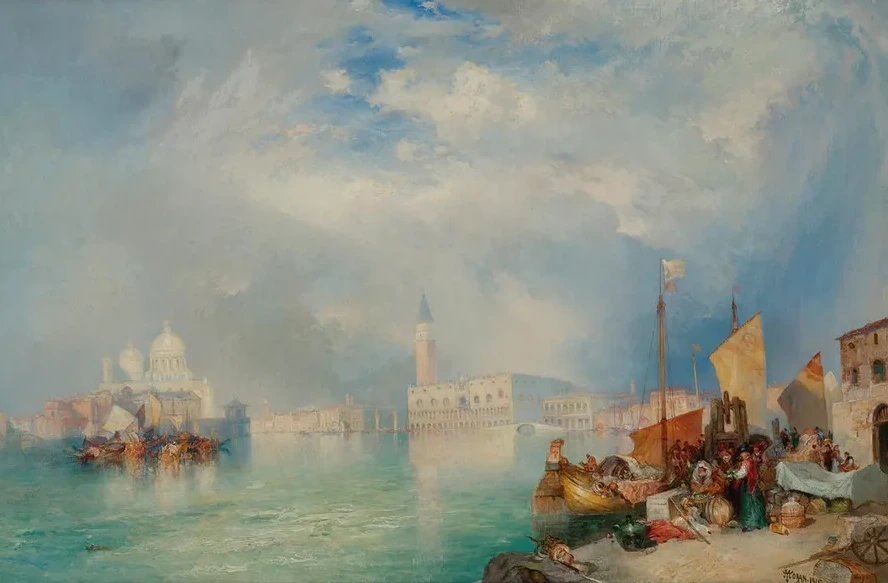 Entrance To The Grand Canal, Venice