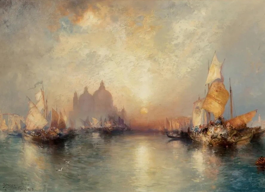 Entrance to the Grand Canal, Venice