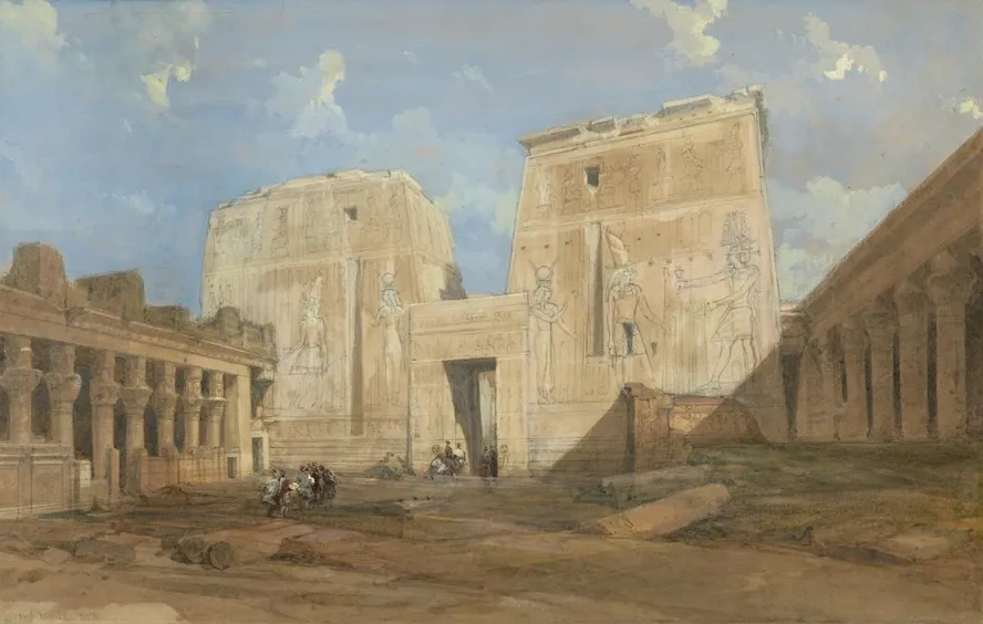 Entrance to the Temple of Isis, Philae