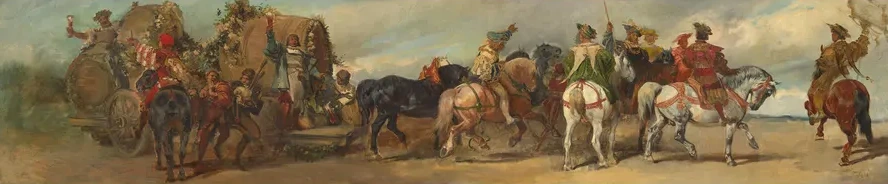 Entwurf zum Festzug 1879 Die Bierbrauer