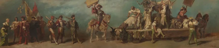 Entwurf zum Festzug 1879 Die Gerber