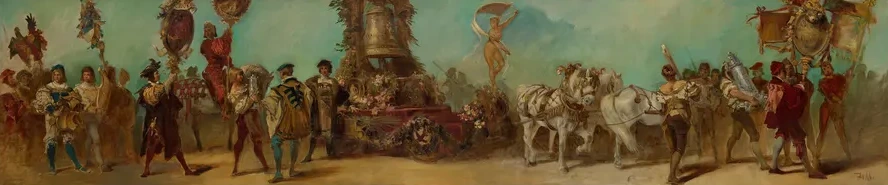 Entwurf zum Festzug 1879 Die Graveure und Erzgie er