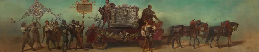 Entwurf zum Festzug 1879 Die Schlosser