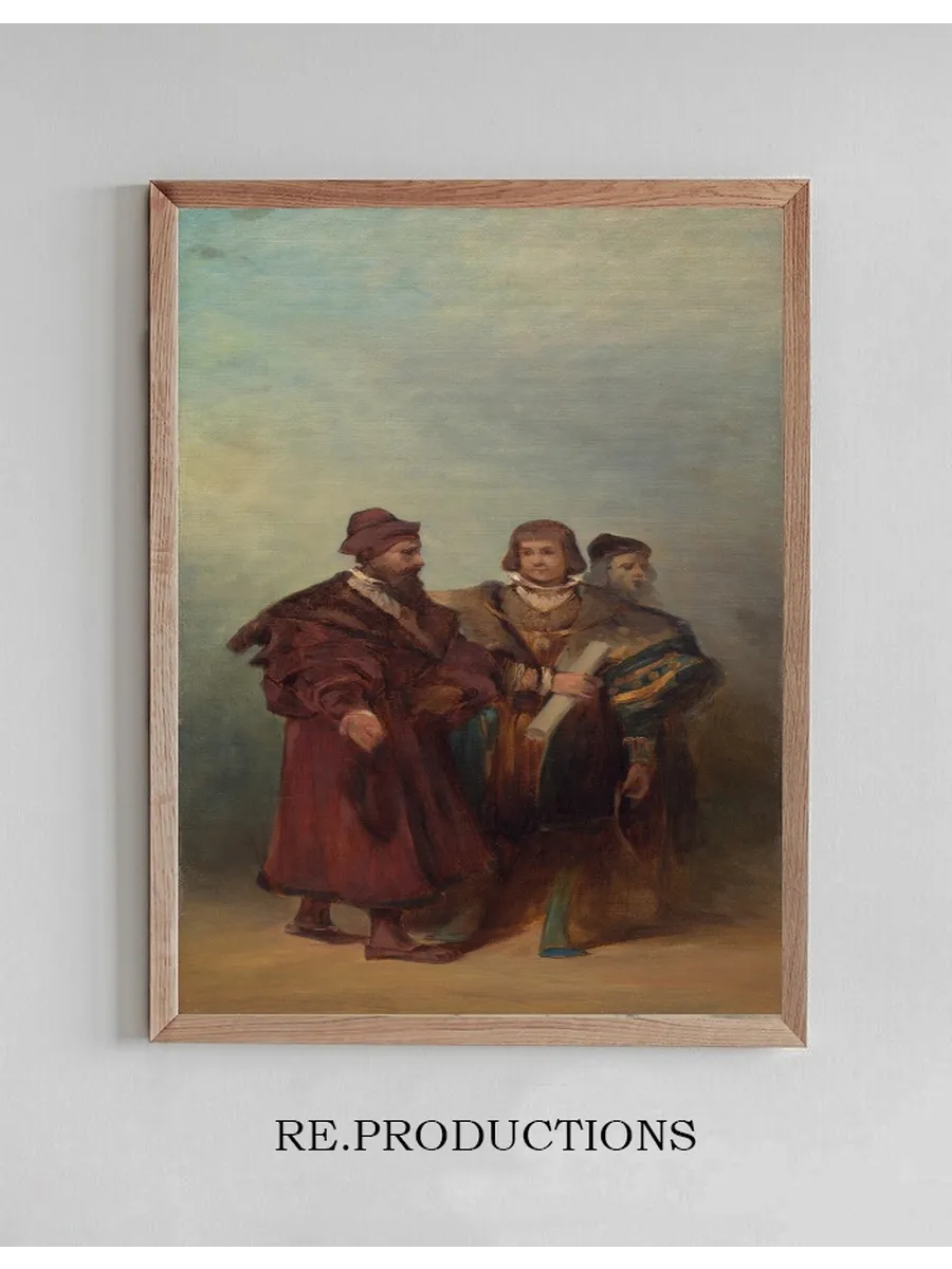 Entwurf Zum Festzug 1879 Drei Maschinenbauer