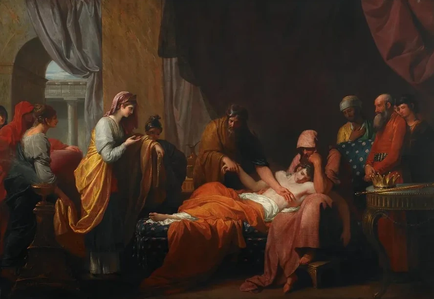 Erasistratus the Physician Discovers the Love of Antiochus for Stratonice