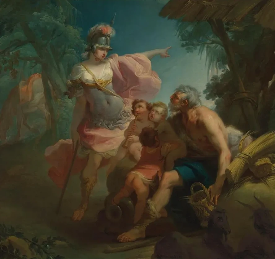 Erminia Amongst the Shepherds