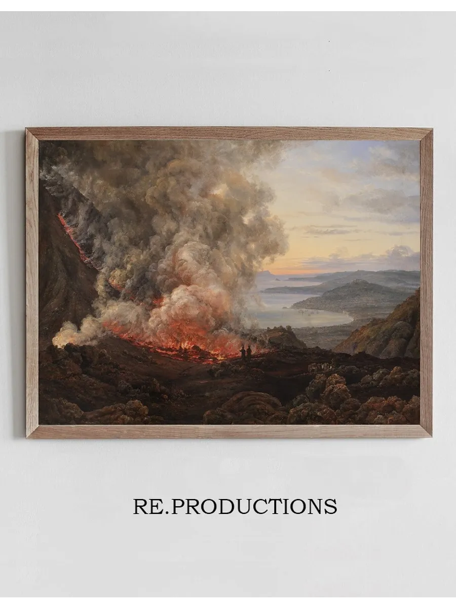 Eruption of the Volcano Vesuvius