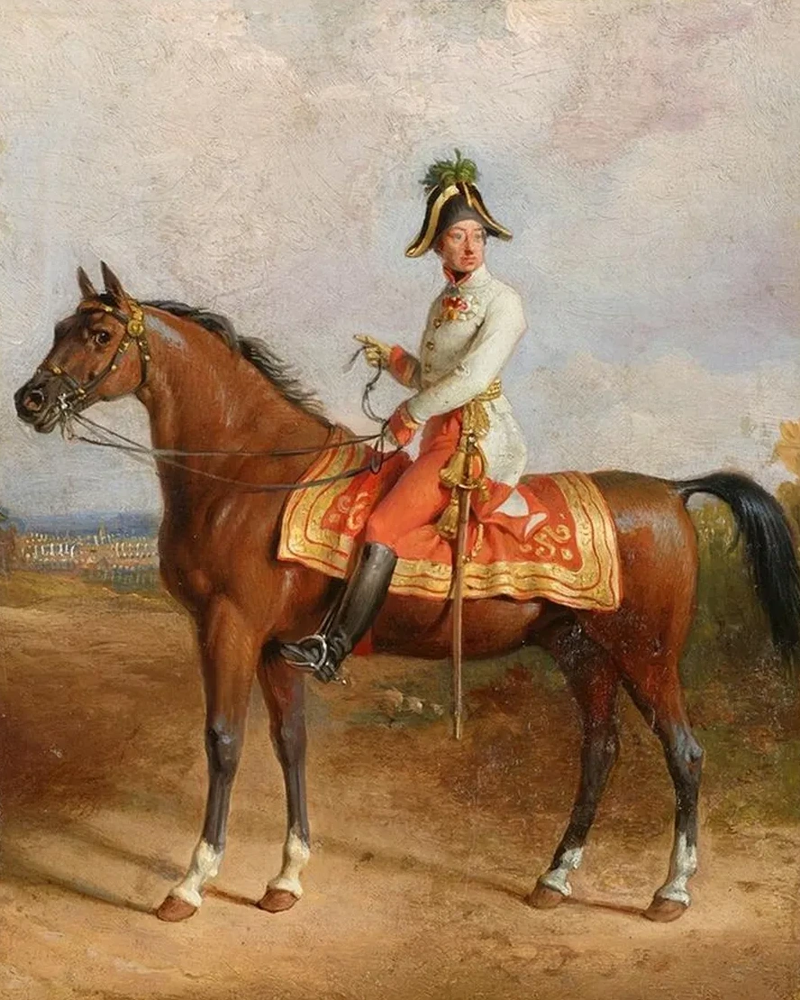 Erzherzog Carl zu Pferd