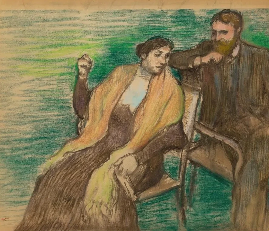 Esquisse Pour Un Portrait de M. et Mme. Louis Rouart