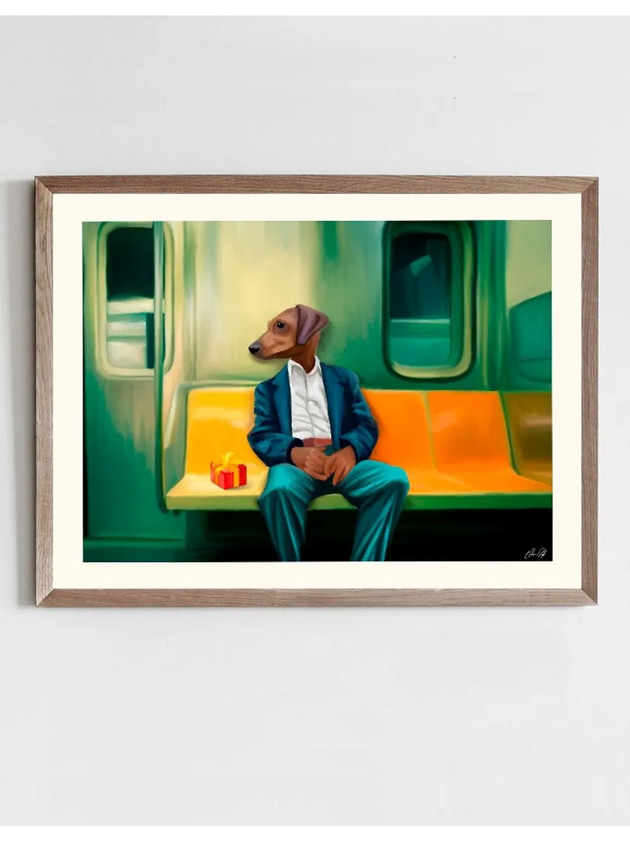 Estelle Graf - Noah on the Subway