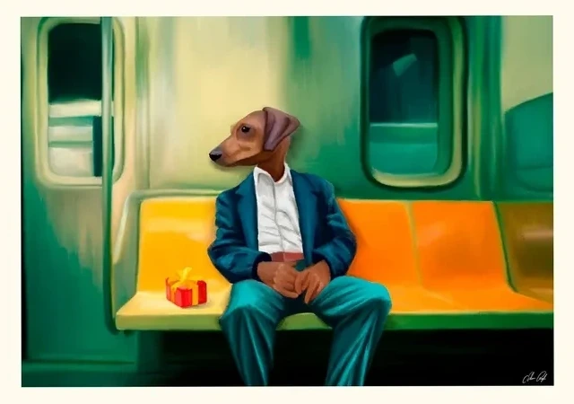 Estelle Graf - Noah on the Subway