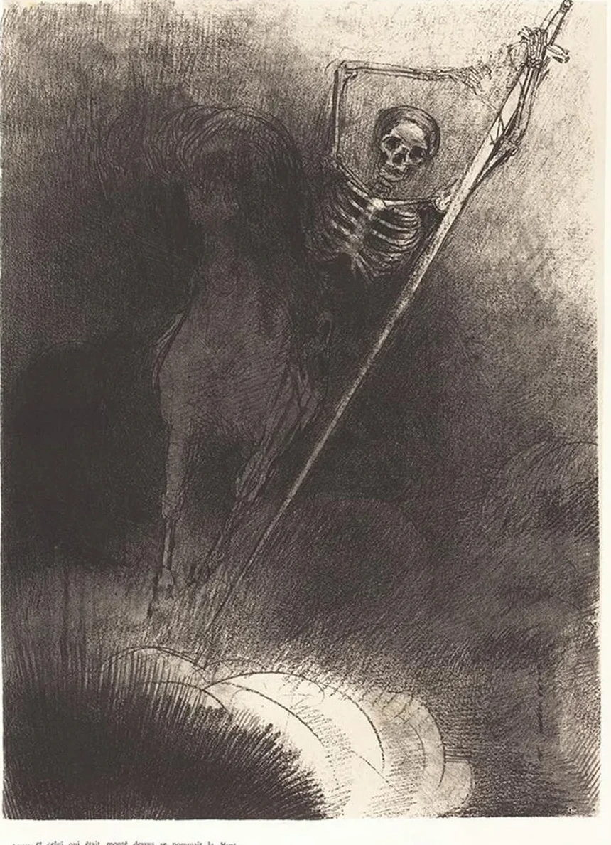 Et Celui Qui Tait Mont Dessus Se Nommait la Mort (and His Name That Sat on Him Was Death)