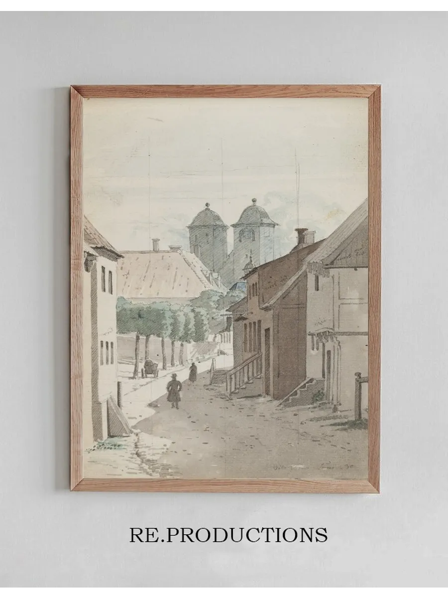 Et Kik Ned Ad et Str de Mod Viborg Domkirkes to T Rne