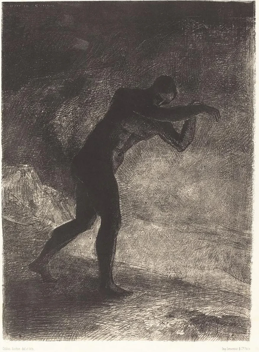 Et L Homme Parut, Interrogeant le Sol D Ou IL Sort et Qui L Attire, IL Se Fraya la Voie Vers