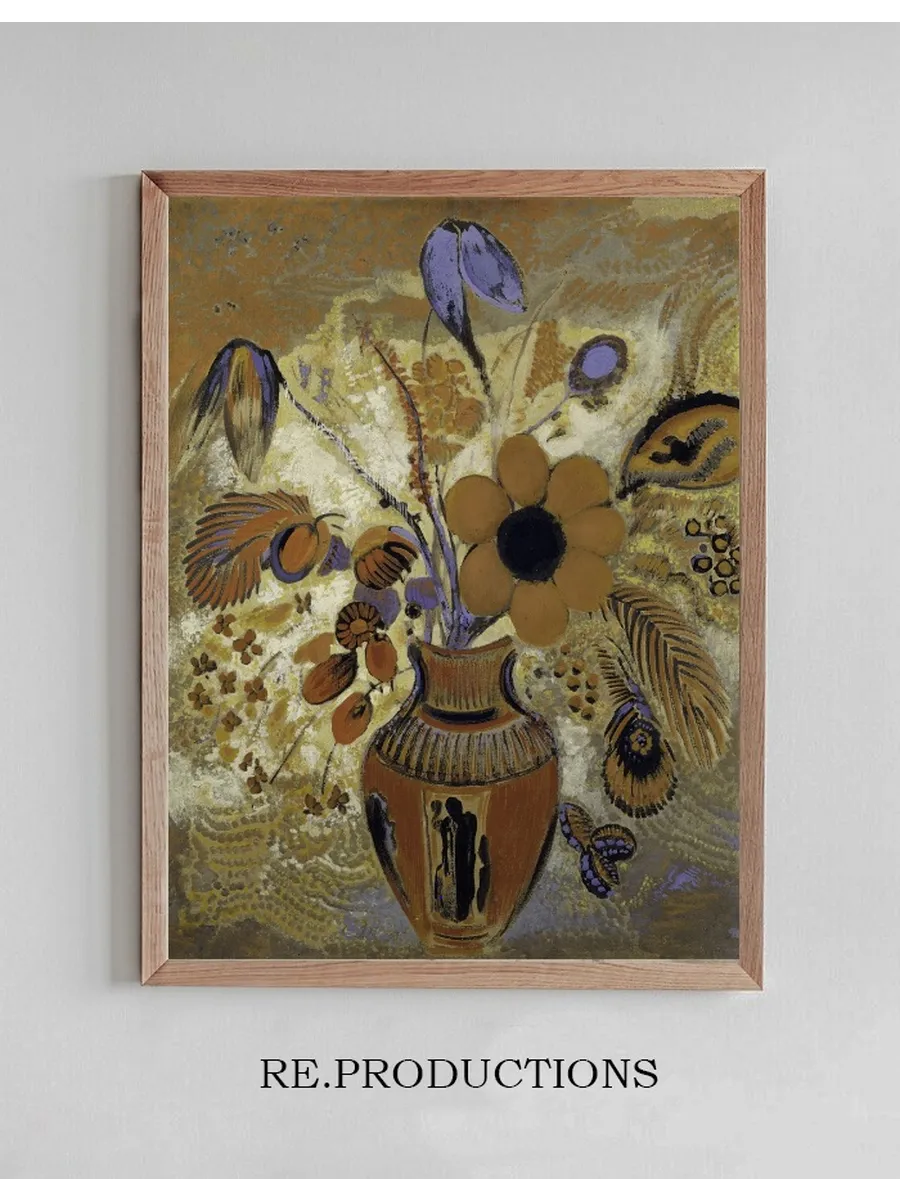 Etruscan Vase with Flowers