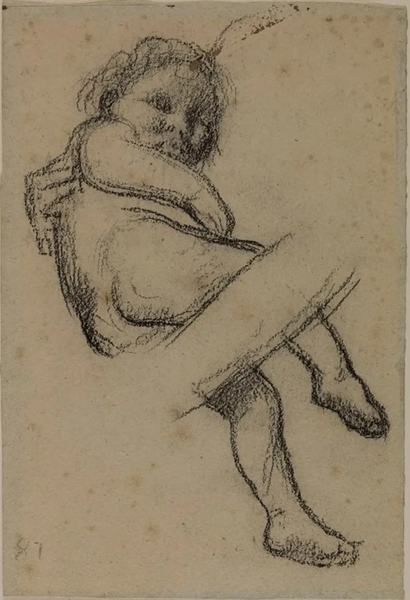 Etude D Enfant Pour L Enfance de Sainte Genevi Ve