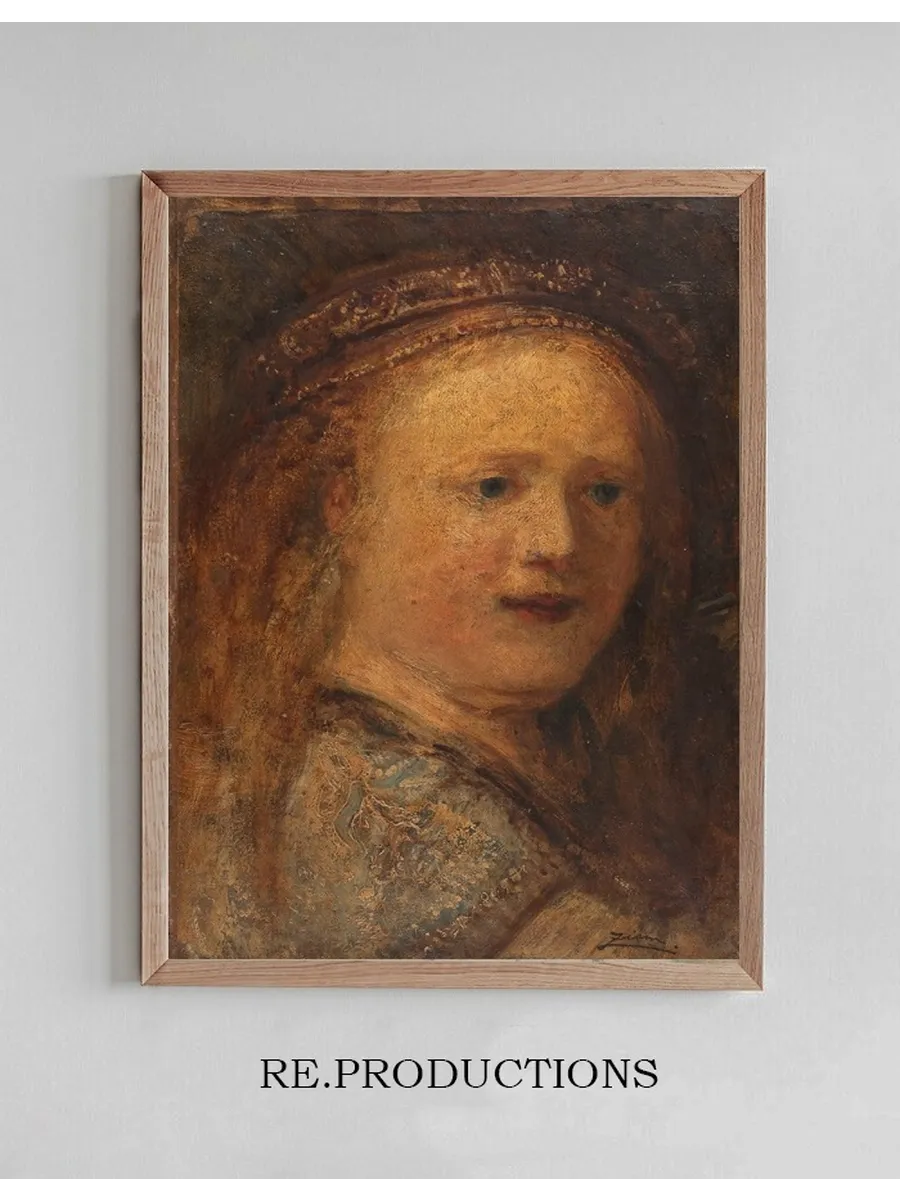 Etude de Femme, Copie D Apr's Rembrandt