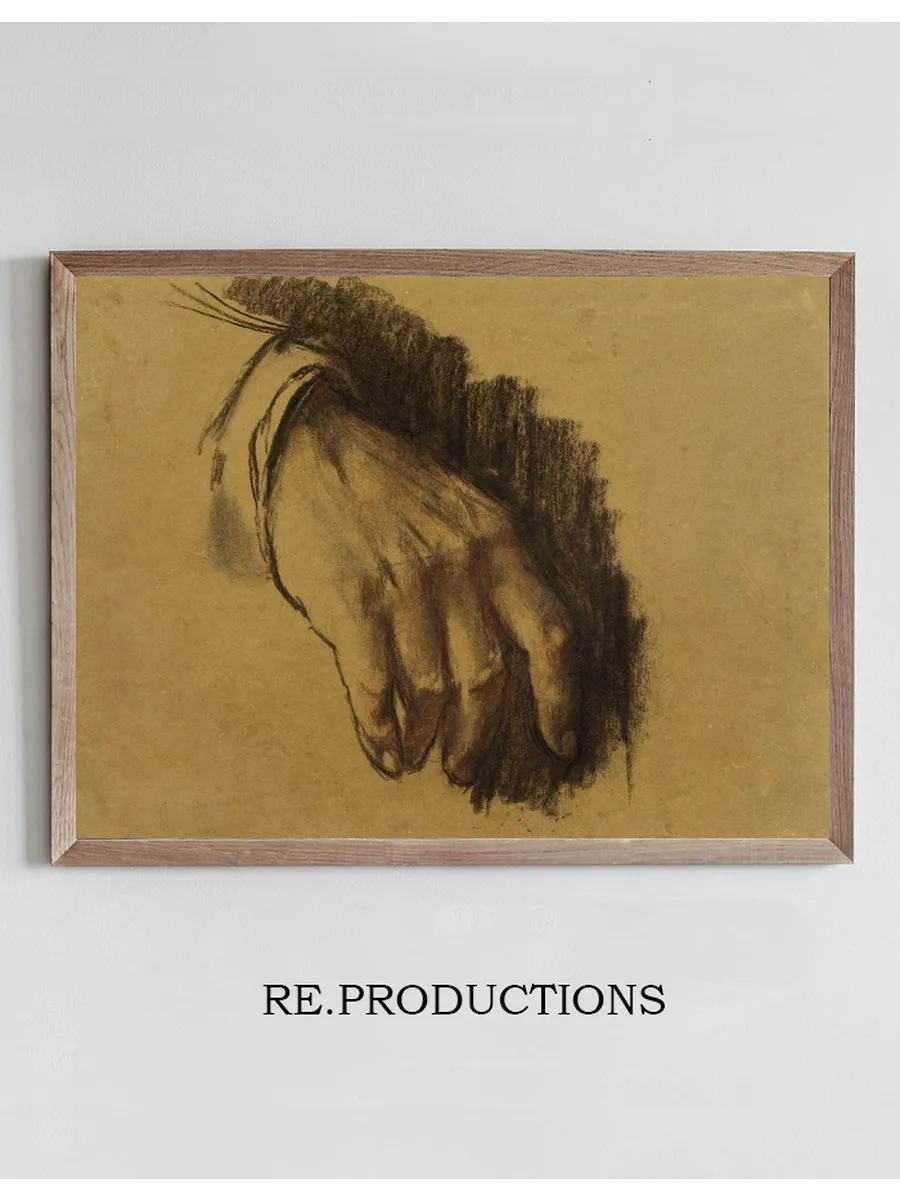 Etude de Main Retombant