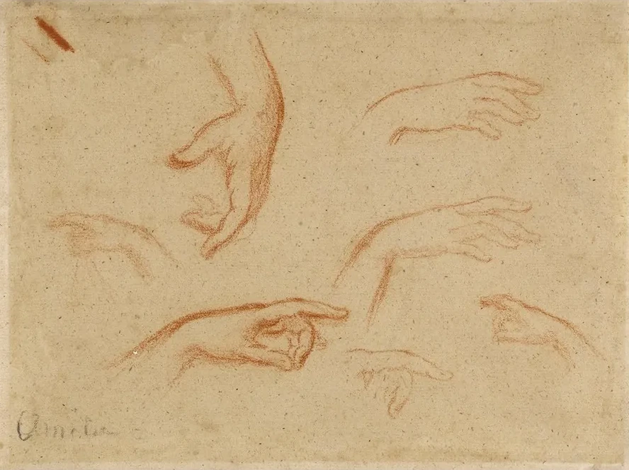Etude de mains II