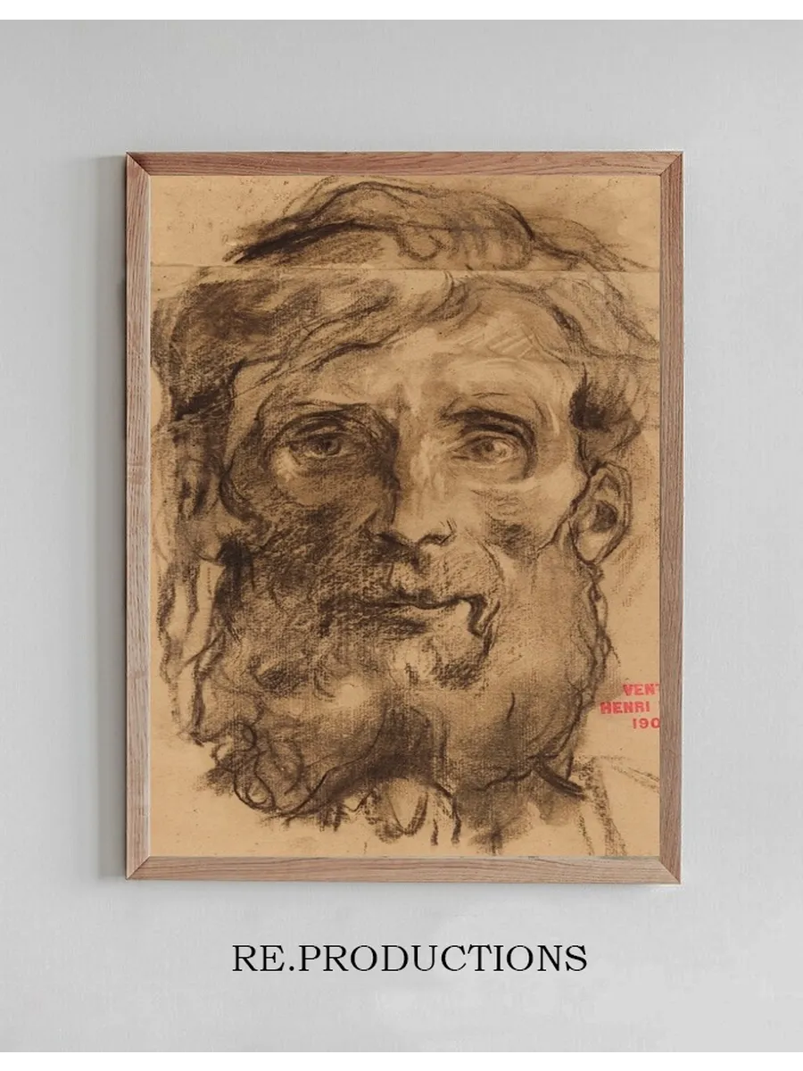 Etude de Visage D Homme