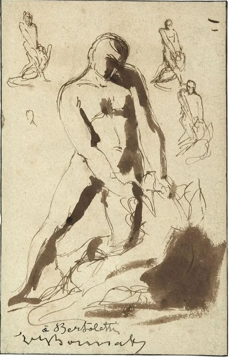 Etude pour La Jeunesse de Samson