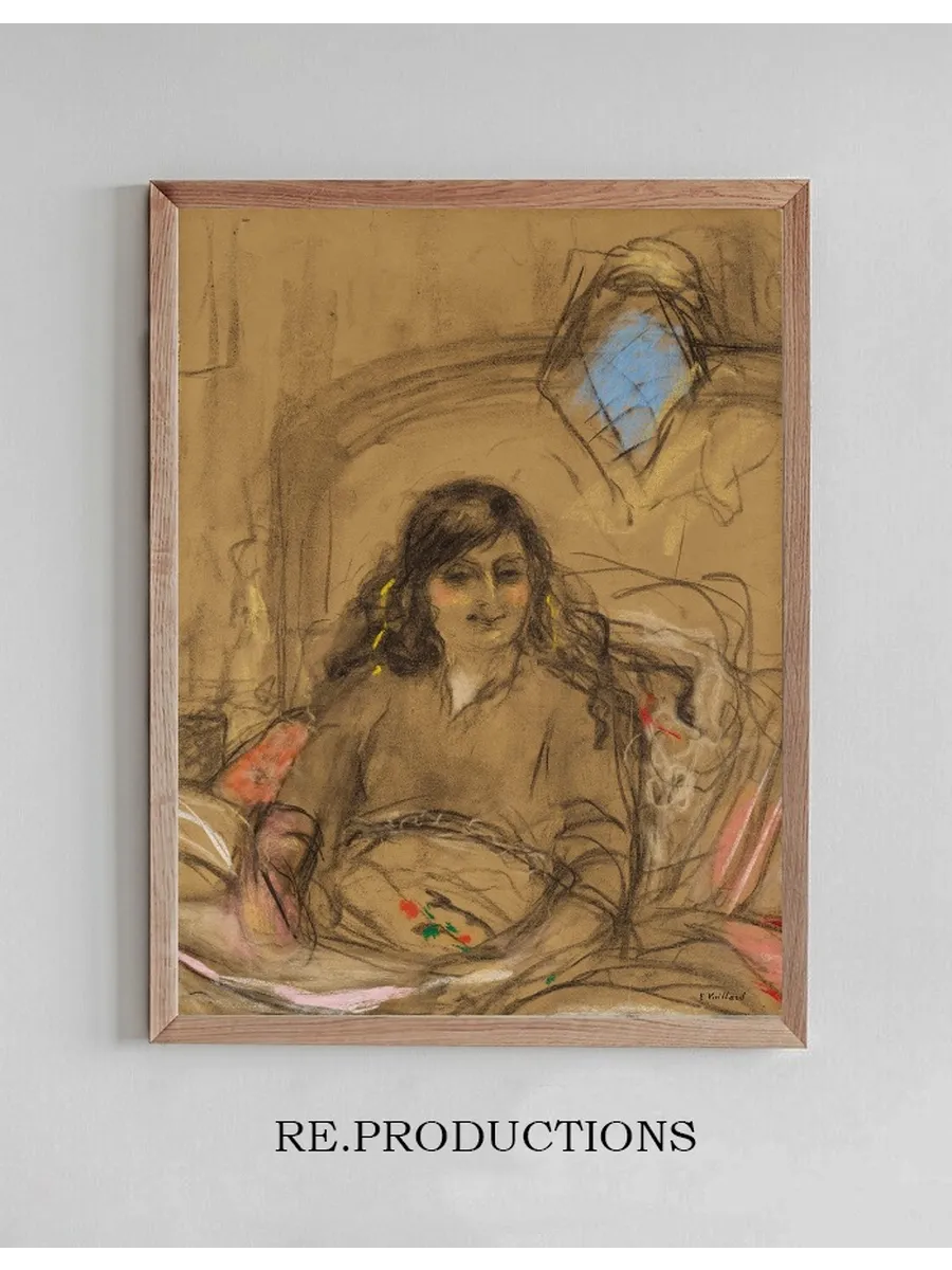 Etude Pour le Portrait de la Comtesse Anna de Noailles
