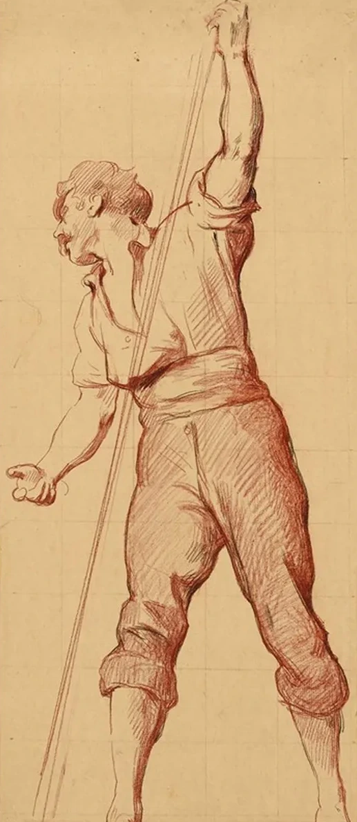 Etude Pour Un Homme Debout