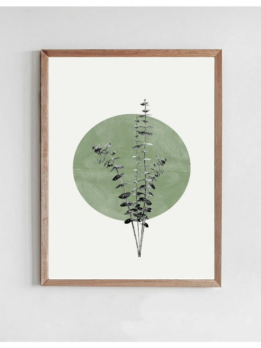 Eucalyptus and Green Moon